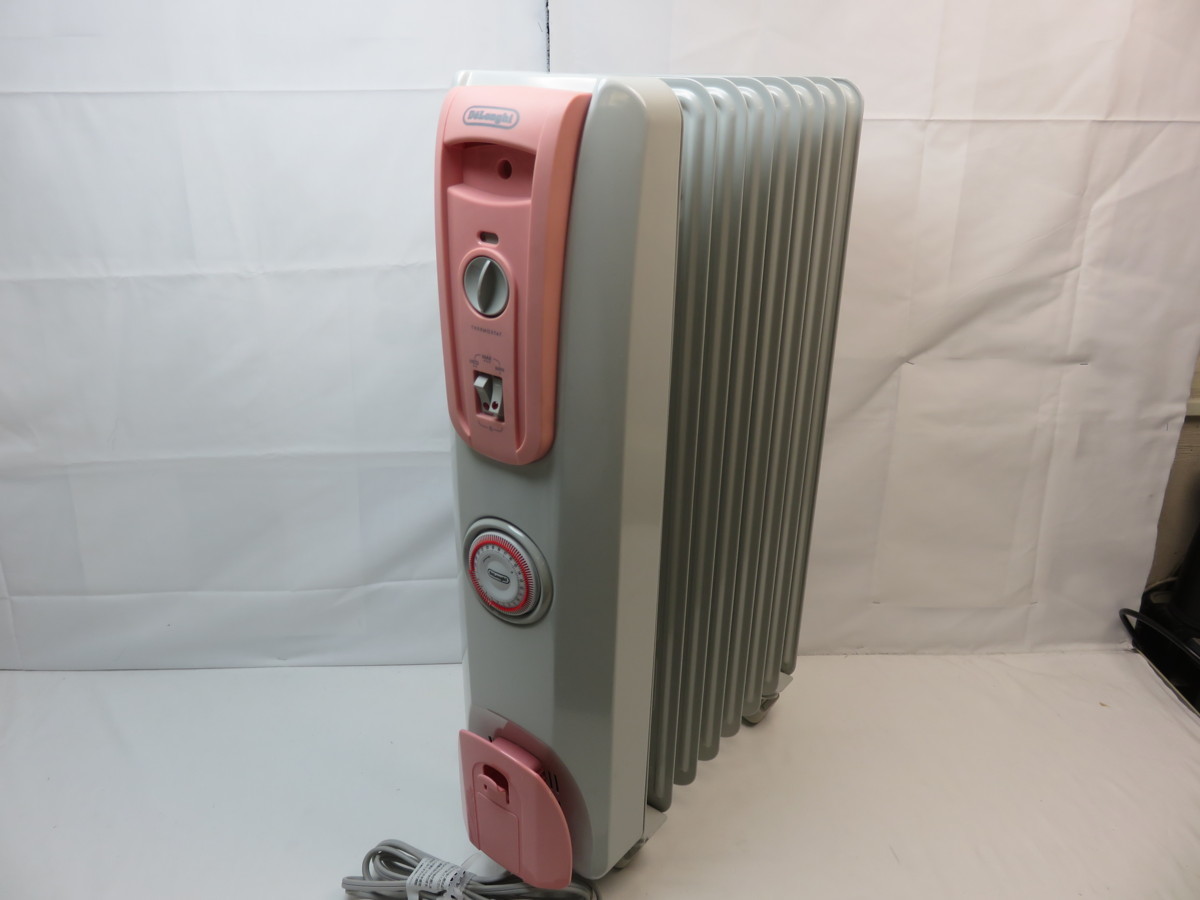 フラ徳山)美品 デロンギ オイルヒーター H770812EFS 3590 3～8畳用 