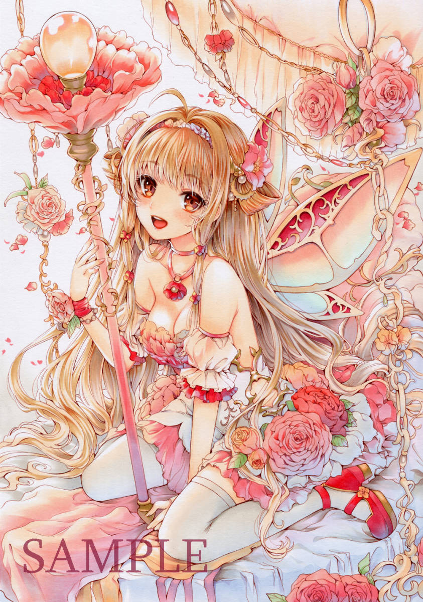 手描きイラスト▽創作▽fairy(手描きイラスト)｜売買された