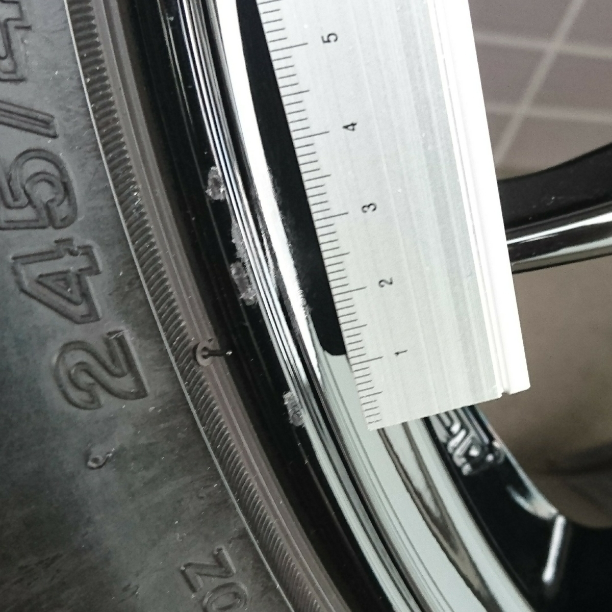 中古美品♪1台分！ WRX STI tS TYPE RA NBR 純正BBSホイール(18X8.5J+53 5/114.3 純正POTENZA RE070付き) S203 S204 TYPE RA-Rと同デザイン_6