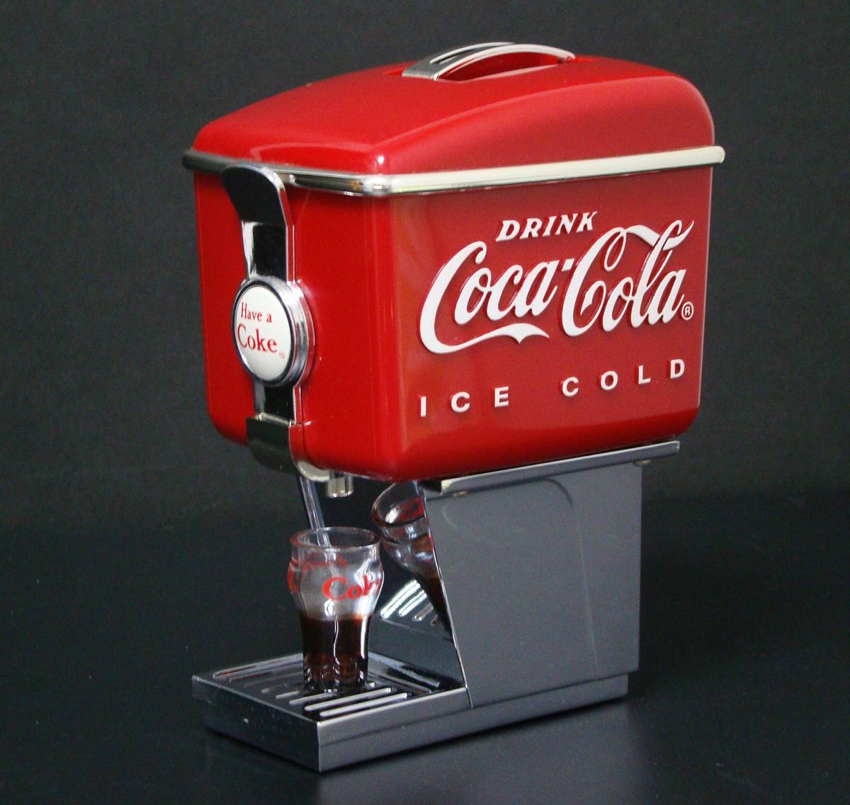 激レア☆Coca Cola☆コカコーラ ディスペンサー 貯金箱 1997年 