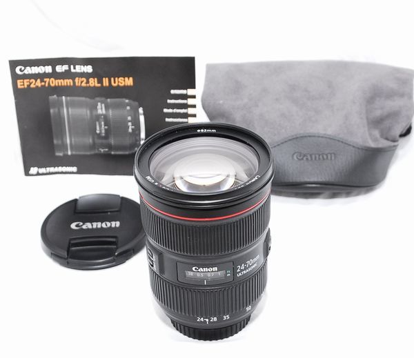 【美品】Canon キヤノン EF 24-70mm F2.8 L Ⅱ USM