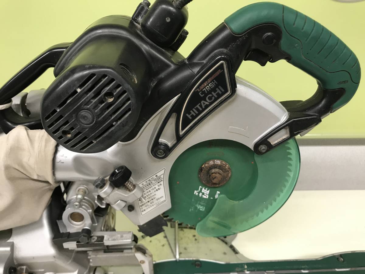 卓上スライド丸のこ HITACHI C7RSH 190mm 日立工機 直販正規品 日立 岐阜