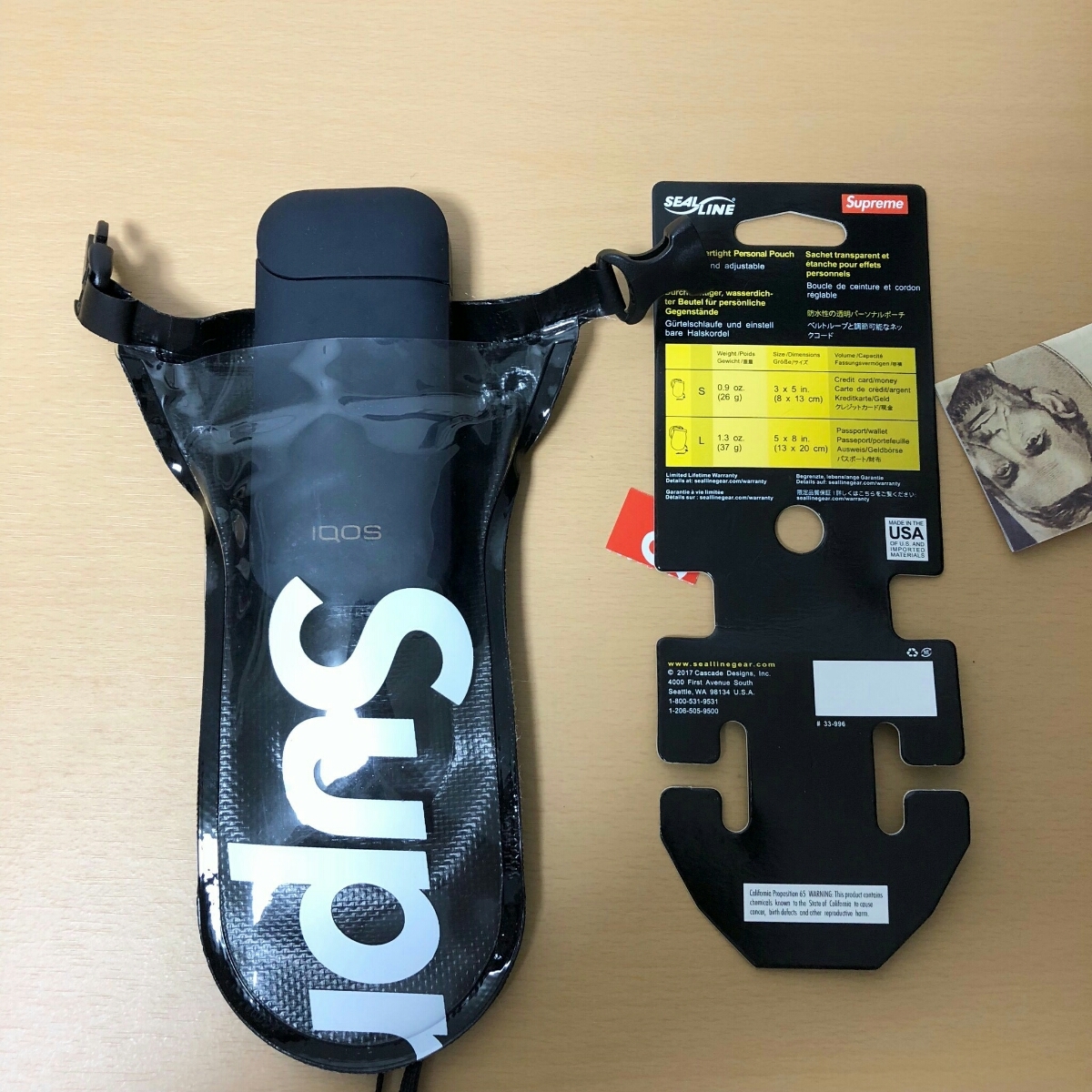supreme 18ss sealline see pouch small シュプリーム シールライン 