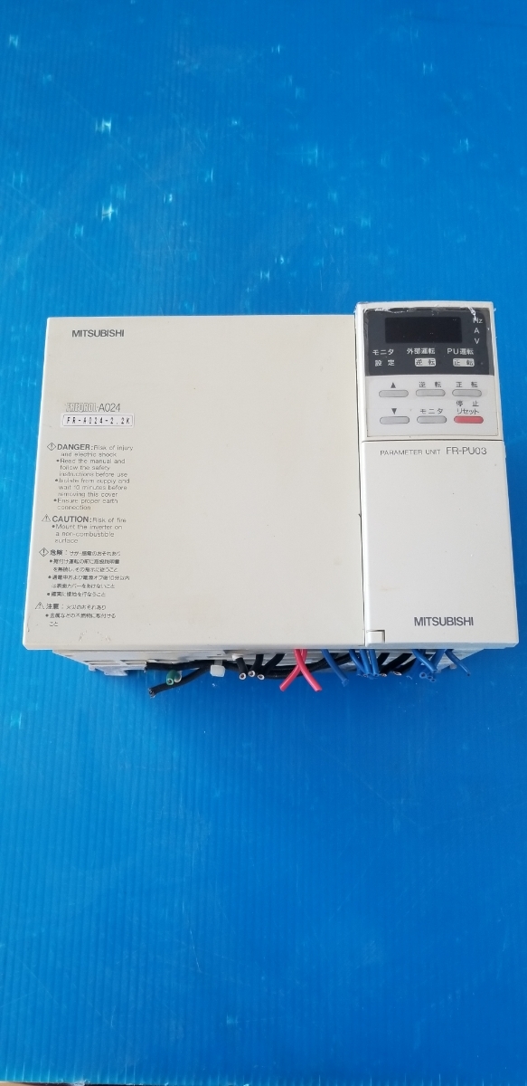 インバータ MITSUBISHI 三菱 FR-A024-0.75K FREQROL-A024 三菱電機