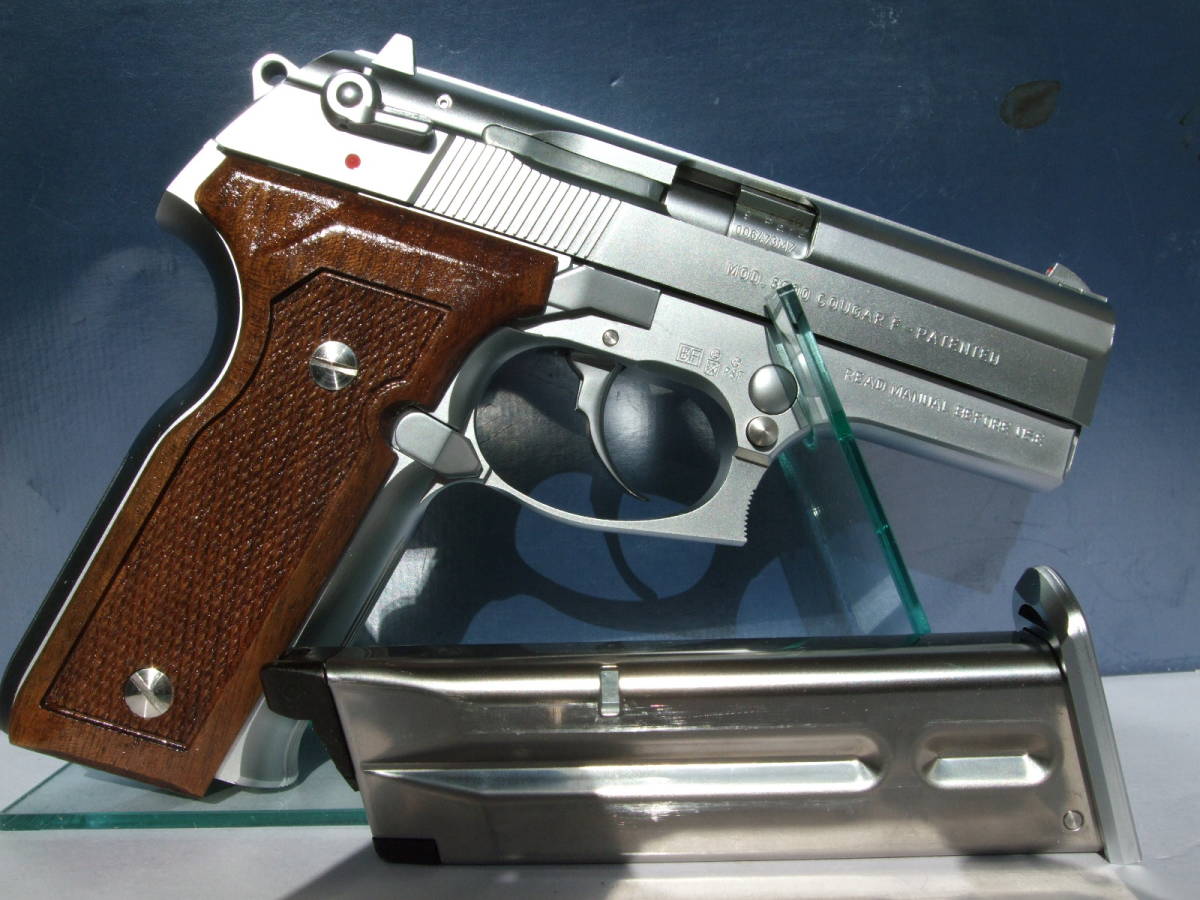 ☆ KSC M8000 クーガーF イノックス ステンレスシルバーモデル ガス