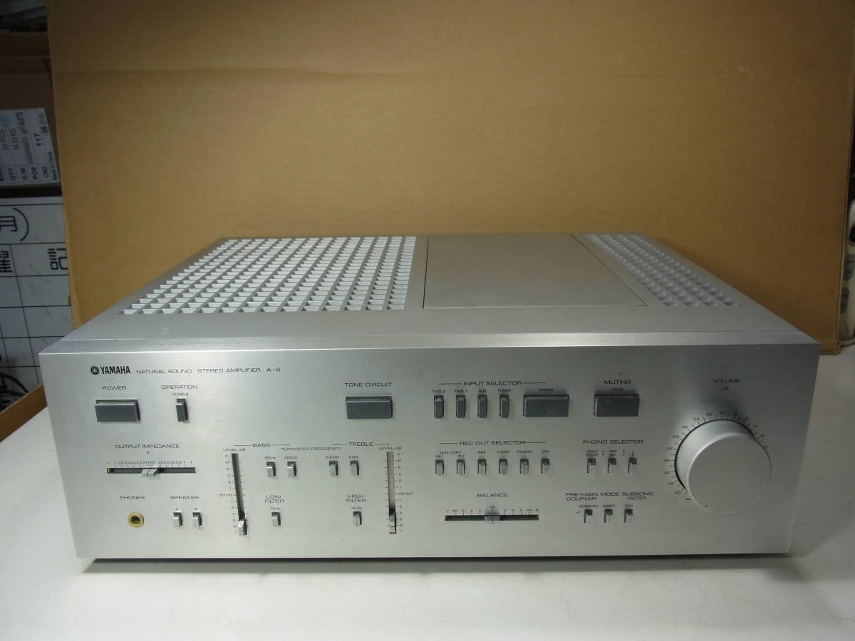 Yamaha A-9 プリメインアンプ 現状品 Yahoo!オークション - 「yamaha