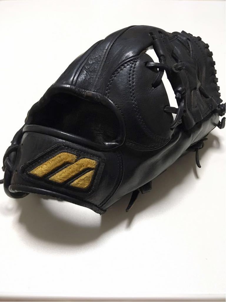 希少！ミズノプロ 硬式内野手用グローブ ビッグM ブラック Kクラブ限定