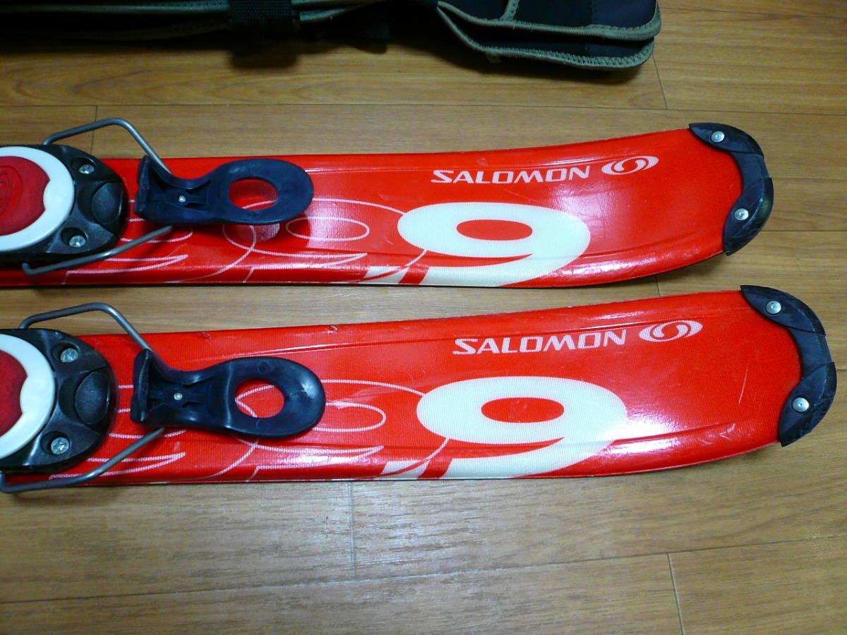 サロモンショートスキー板SB9ブーツセット25.5cm(ロシニョール)