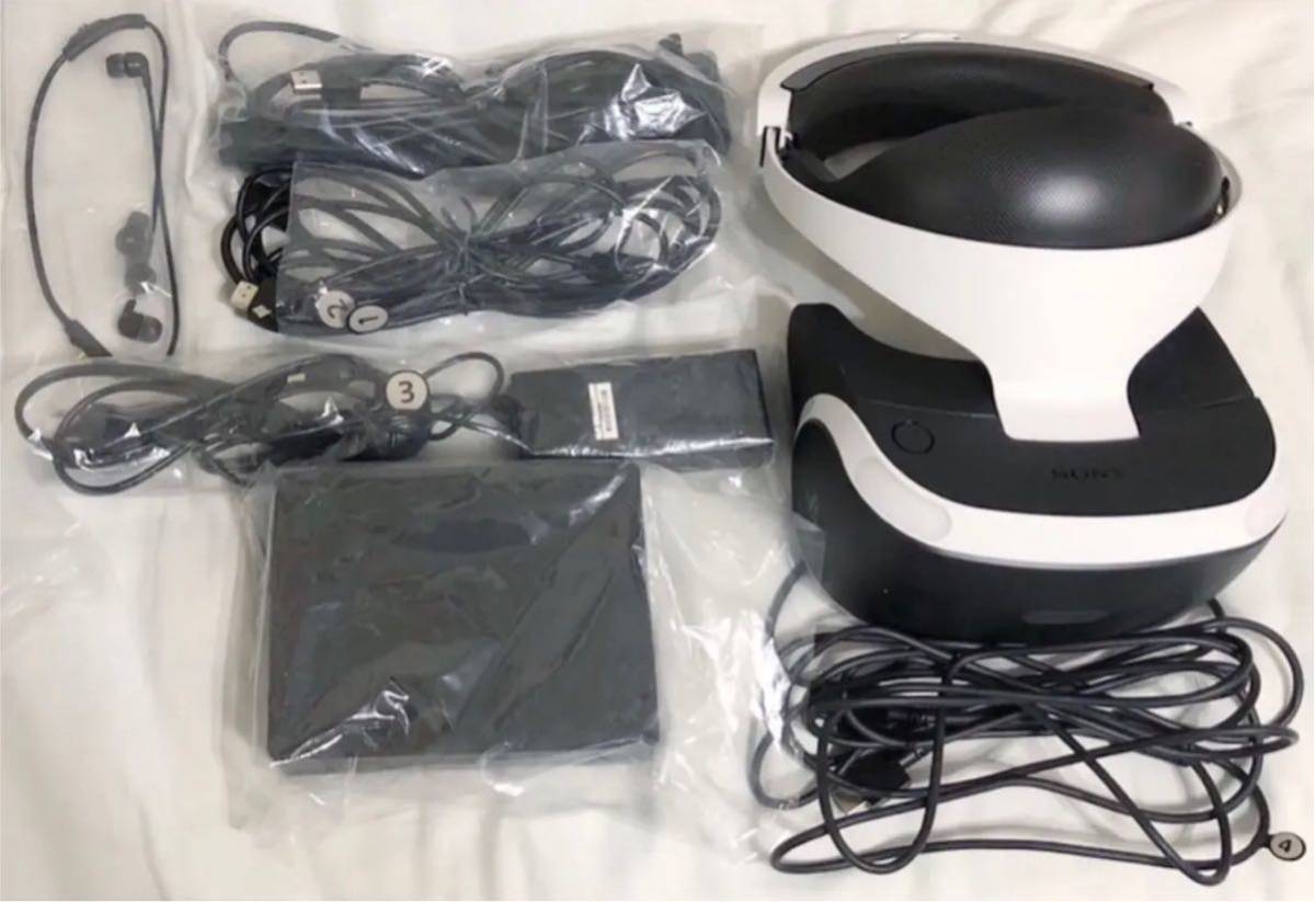 SONY PlayStationVR 新型CUH-ZVR2カメラ同梱ソフト付き VR カメラ同梱 