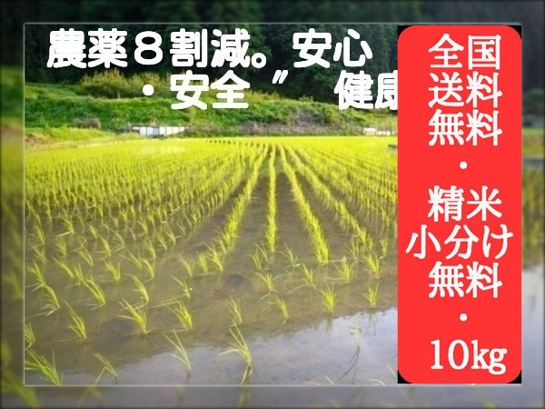〇 30年産 送料と精米と小分けが無料－無洗米可 。 生産者直売－山間