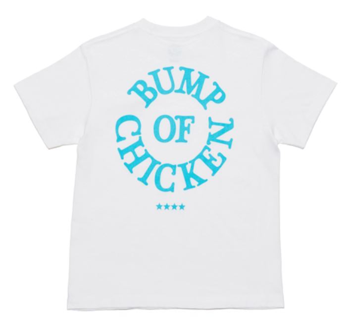 Mサイズ Logo TEE WHITE BUMP OF CHICKEN バンプ オブ チキン ロゴ T