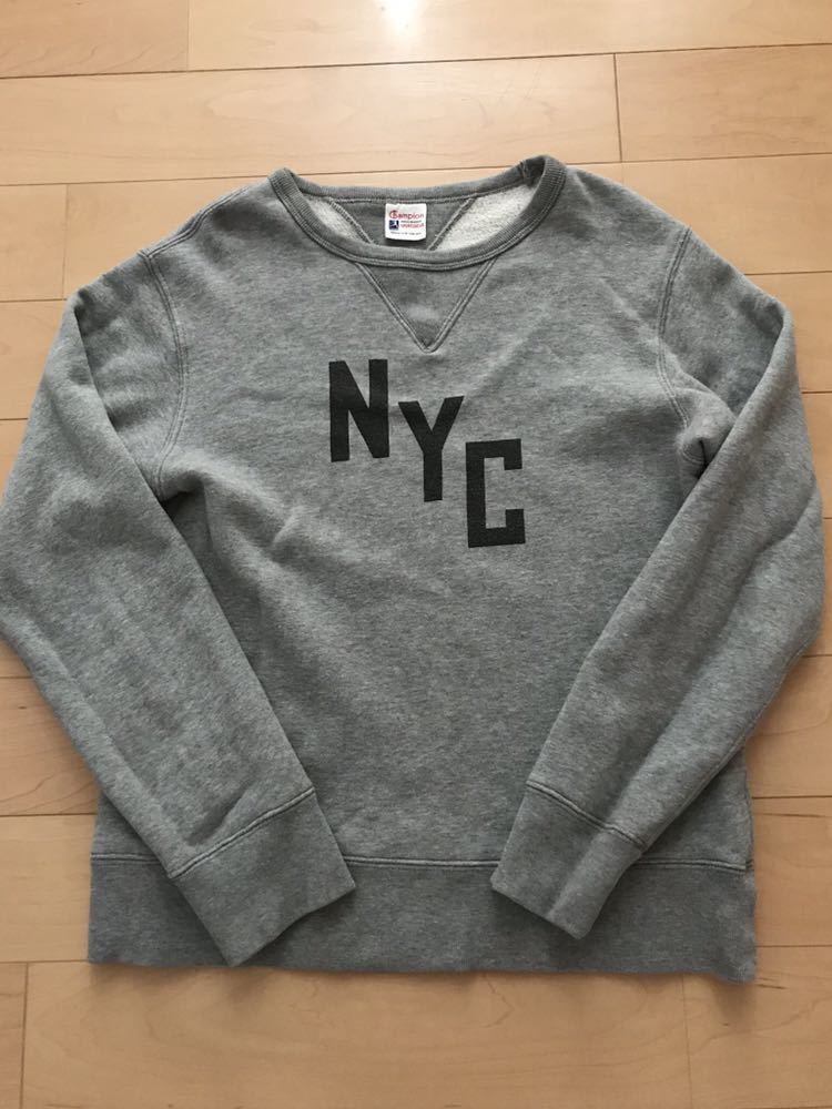 SHIPS スウェット リバースウィーブ シップス SHIPS別注Champion: T 
