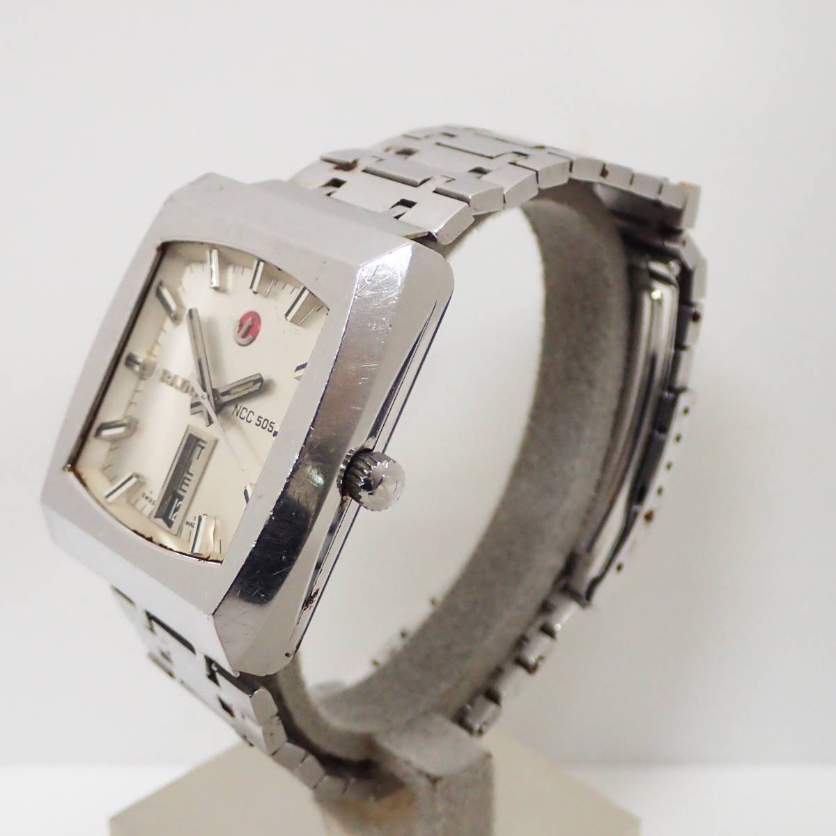 ☆稼働品◎ RADO ラドー NCC505 REF 11942 自動巻き スクエア