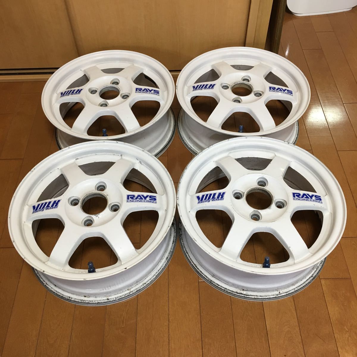 14インチ - Yahoo!オークション te37 TE37 RAYS 「rays レイズ 5J 4H