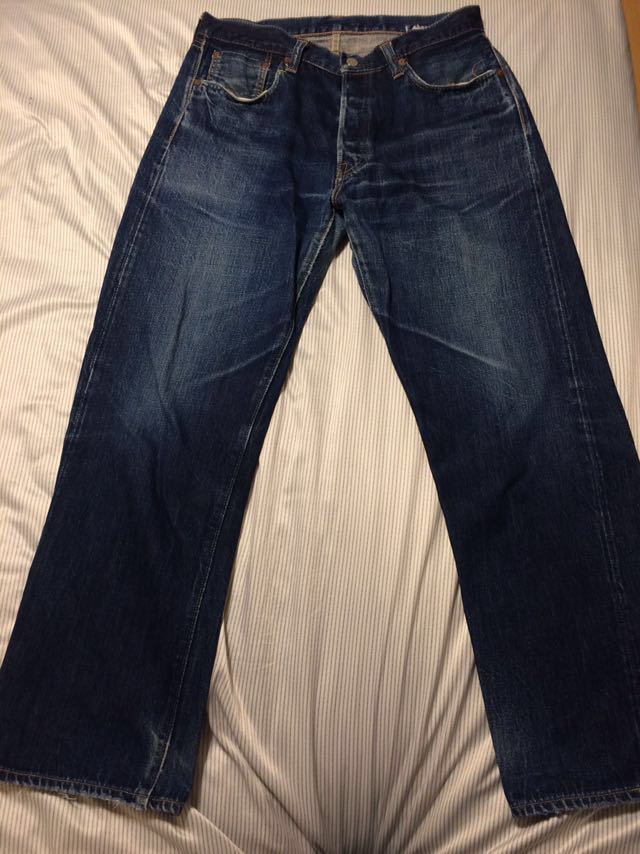 シュガーケーン 1947 W34 ジーンズ 0 DENIM MODEL STRAIGHT) STRAIGHT 