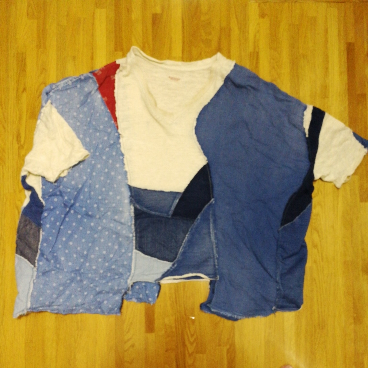  KAPITAL キャピタル バンダナなど切り替え フリーサイズ 定価2800円程度(男性用)｜売買されたオークション情報、yahooの商品情報をアーカイブ公開 - オークファン 男性用