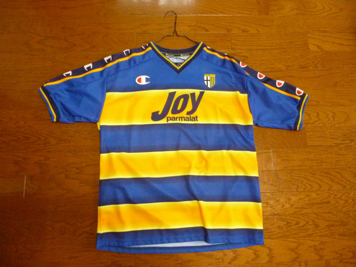 パルマ Champion ブルー×イエロー 中田英寿 2001-02 2001-2002年リーグ 