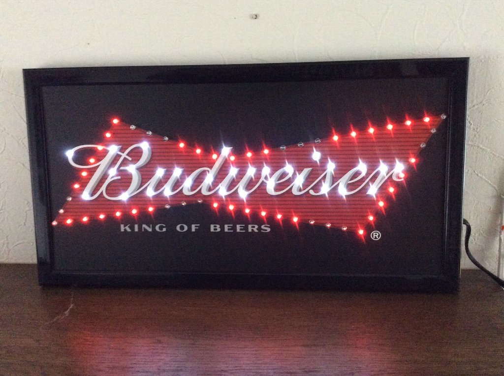 LED サイン BUDWEISER インテリア アメリカン雑貨 アメリカ雑貨