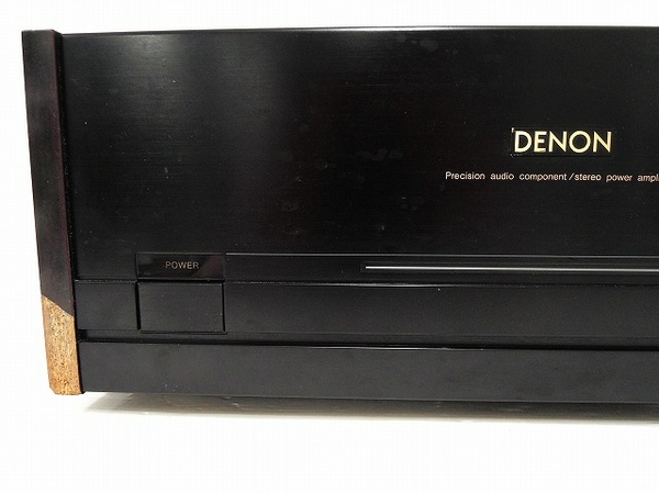 DENON POA-2200 パワーアンプ 音響機材 中古 音楽 趣味 ヴィンテージ デノン O3664698