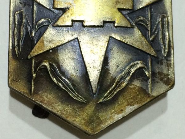 ★希少★康徳9年 満州建設勤労奉仕隊 参加章 昭和17年 満州帝国★_3