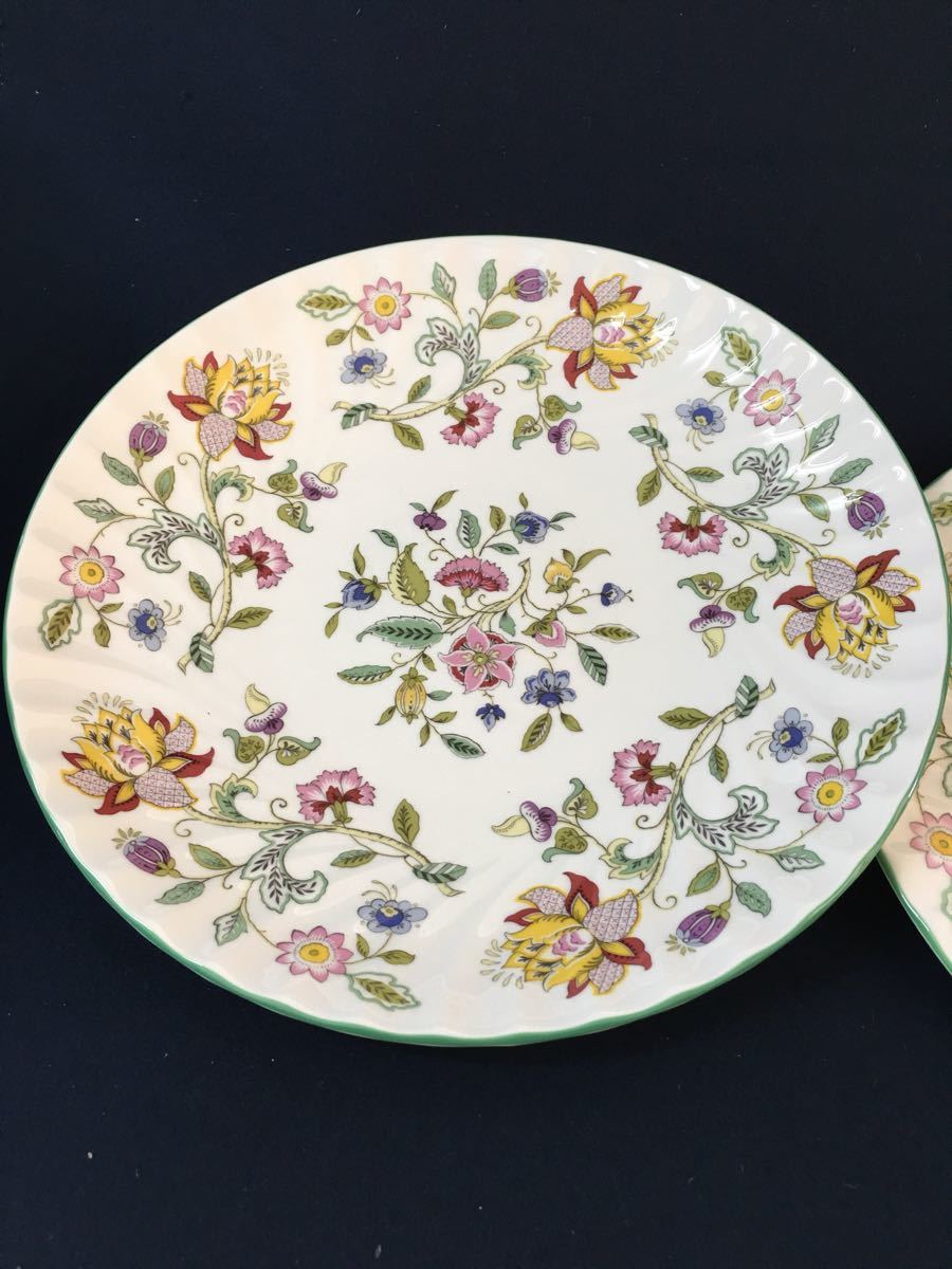 ユS6856◎MINTON ミントン ハドンホール プレート皿・ソルト＆ペッパー