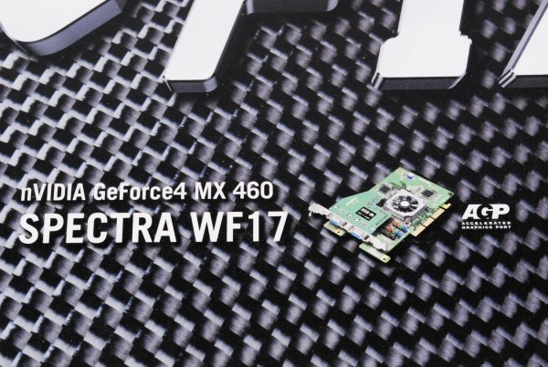 7754 canopus SPECTRA WF17 グラフィックボード nVIDIA GeForce4 MX
