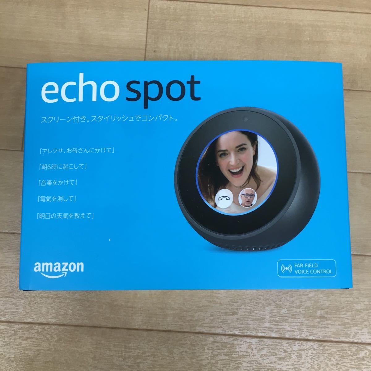 Echo Spot(エコースポット) with スマートアラームクロック ブラック