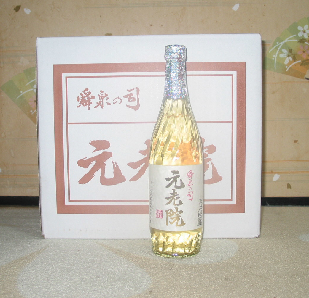 送料無料あり！本格芋麦焼酎 元老院クリスタル調ニューボトル 720ml×12本セット100円スタート