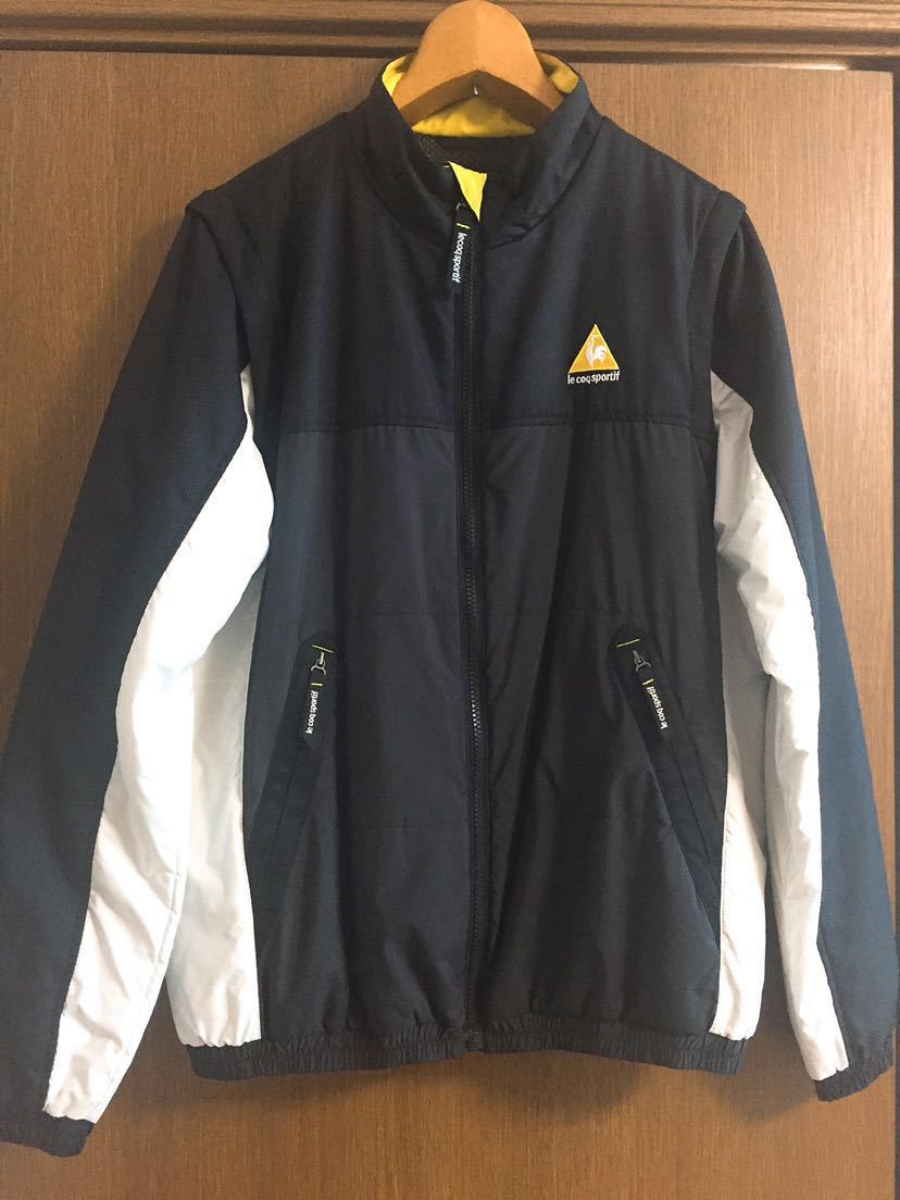 新作登場，定番 大 ルコック ゴルフ 2way アウター メンズ L 中綿 ジャンパー 防寒 ベスト lecoq sportif golf スポルティフ ダウン コート黒 白(ルコック)｜売買されたオークション情報、yahooの商品情報をアーカイ ジャンパー、ジャケット