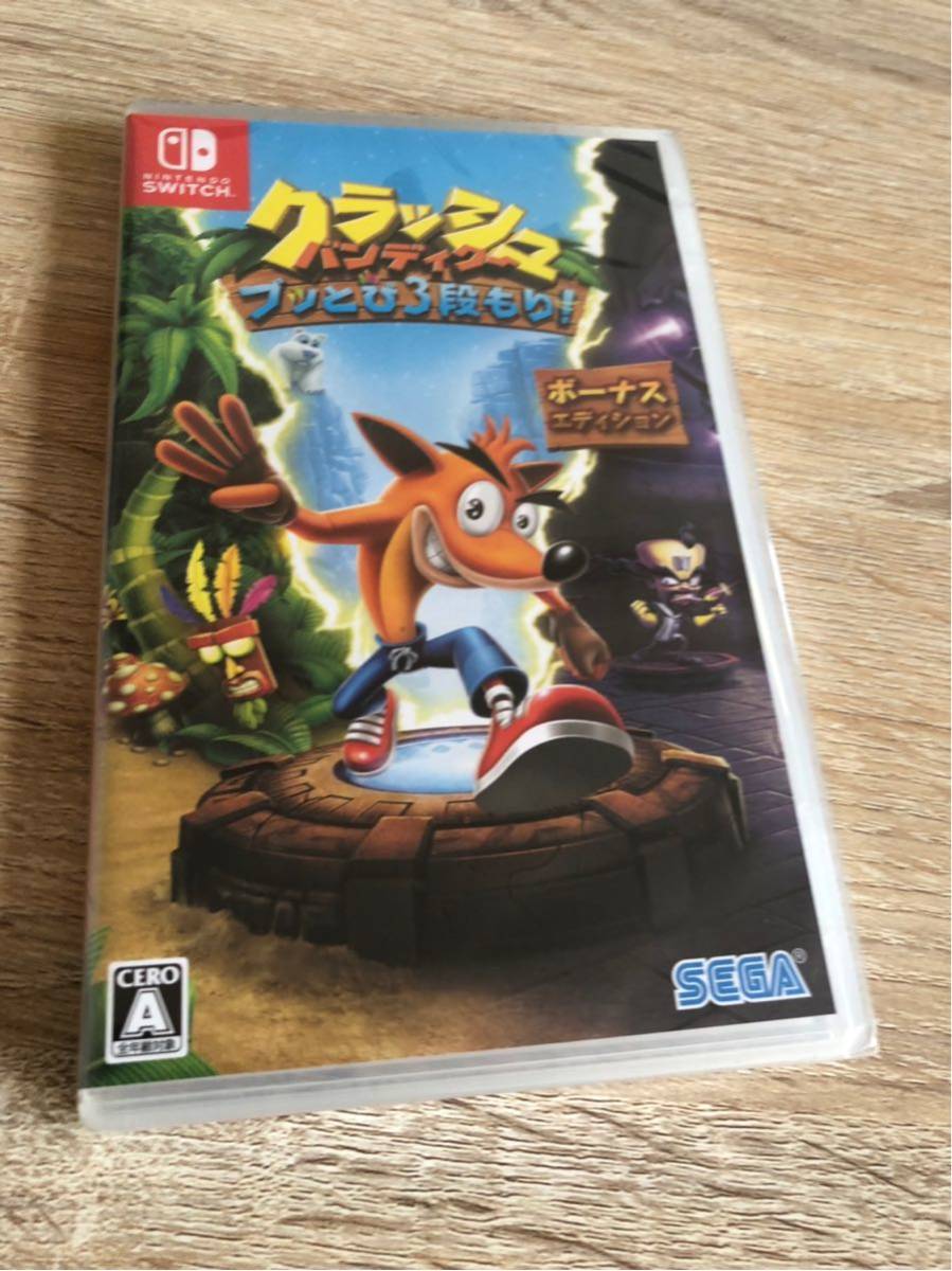 ♪♪【新品未開封】nintendo switch クラッシュバンディクー 送料185円♪♪