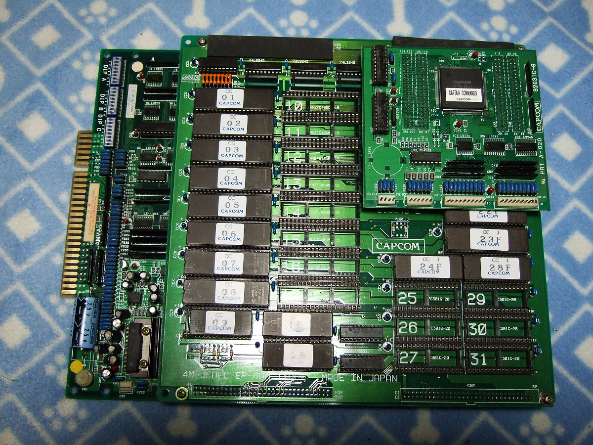 ゲーム 基板 キャプテンコマンドー カプコン ⁄ CPS2 CPicS2」を使って