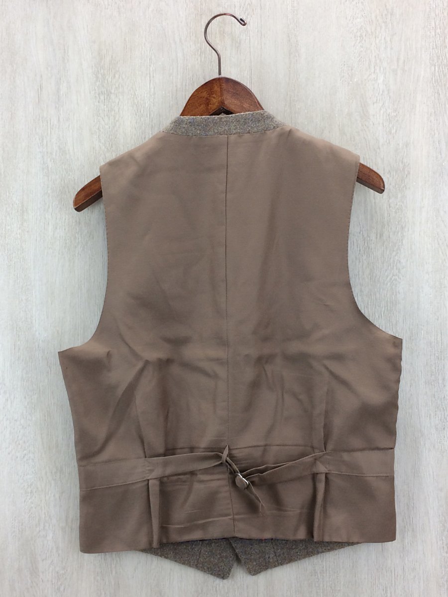 Paul Smith◆ジレベスト/L/ウール/BEG/無地/THE BRITISH COLLECTION/タグ付/中古