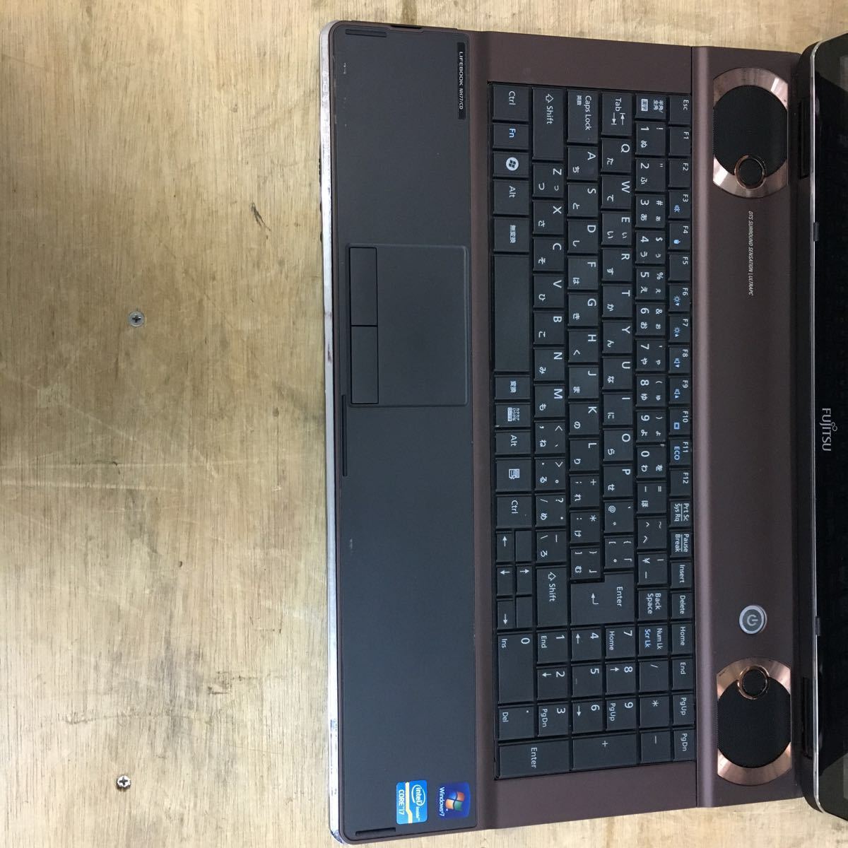 A526 TOSHIBA LIFEBOOK NH77/CD i7 Windows7 動作品