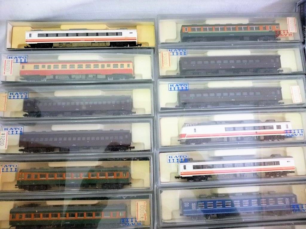 【Ｎゲージ大量まとめ売り】KATO TOMIX 2117 2544 2529 2530など 国鉄 JRほか 車両 45両まとめてジャンクセット 鉄道模型 部品取り_2