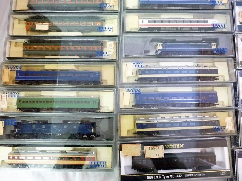 【Ｎゲージ大量まとめ売り】KATO TOMIX 2117 2544 2529 2530など 国鉄 JRほか 車両 45両まとめてジャンクセット 鉄道模型 部品取り_3