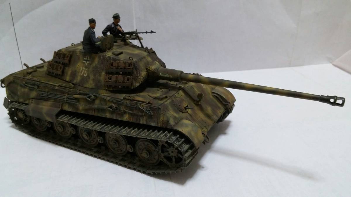 ドラゴン 1/35 キングタイガー(ポルシェ砲塔) 503重戦車大隊 1945年