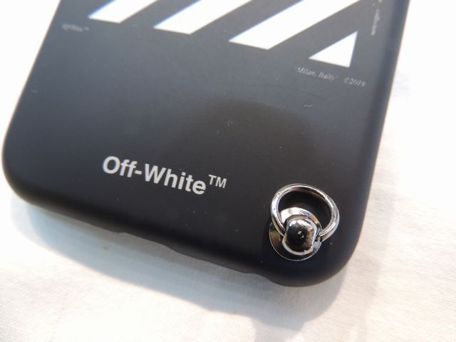 off-white  iPhone8 iPhone7 スマホケース 美品 OFF-WHITE オフホワイト□iPhone7/8専用ケース ネックストラップ
