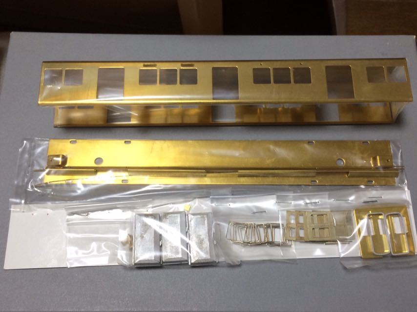 ジャンク品！洛陽舎（ホビーメイトオカ）製の阪急7000系 鋼製車 原形