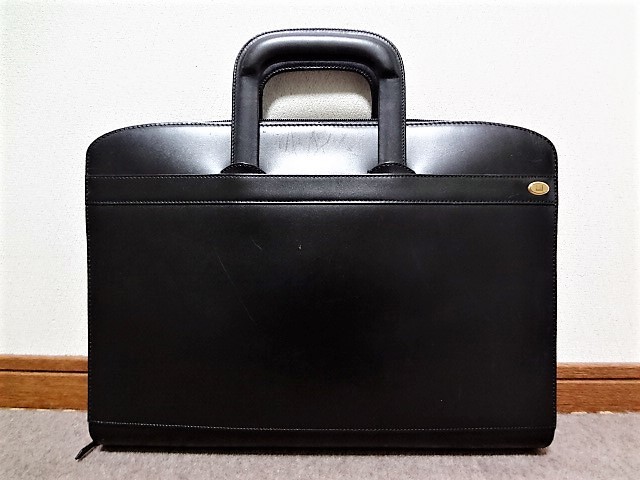 ダンヒル ビジネスバッグ ブリーフケース Dunhill A4収納 ブラック 
