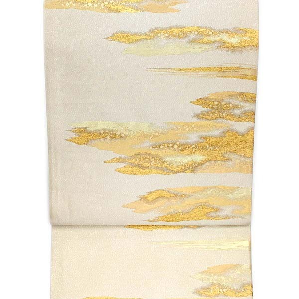 【帯匠洛都】 美術コレクト袋帯 つづれ 切金かすみ 御園織物 未使用 即納 中古品