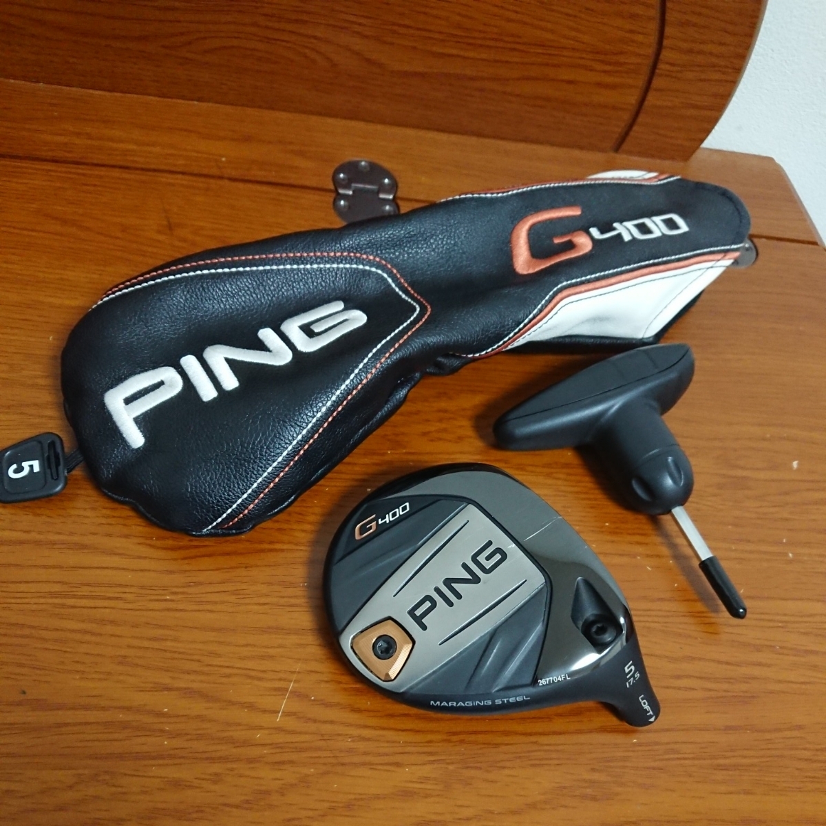 美品 ピン PING G400 スタンダード 17.5 フェアウェイウッド ヘッド