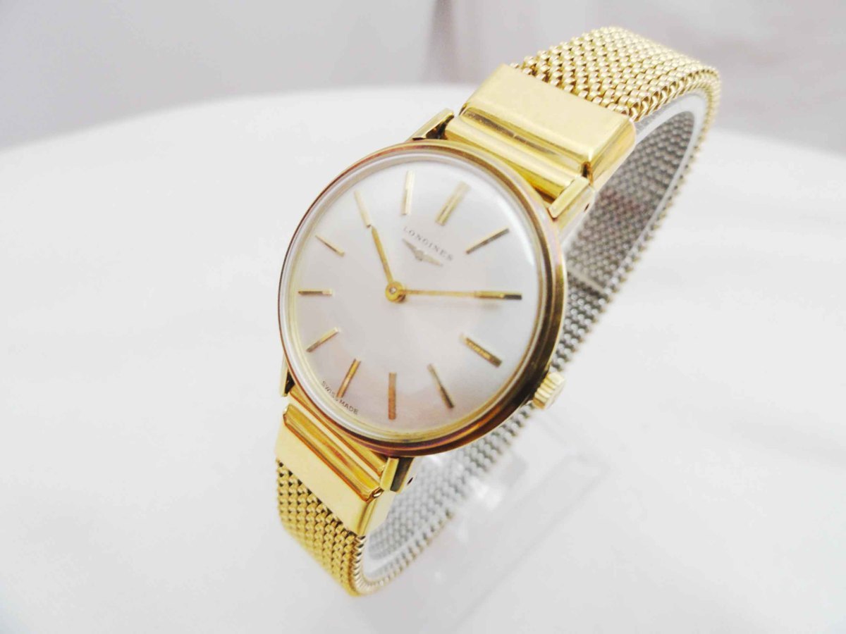 ○【LONGINES】ロンジン レディース 腕時計 17JEWELS 手巻き【稼動品