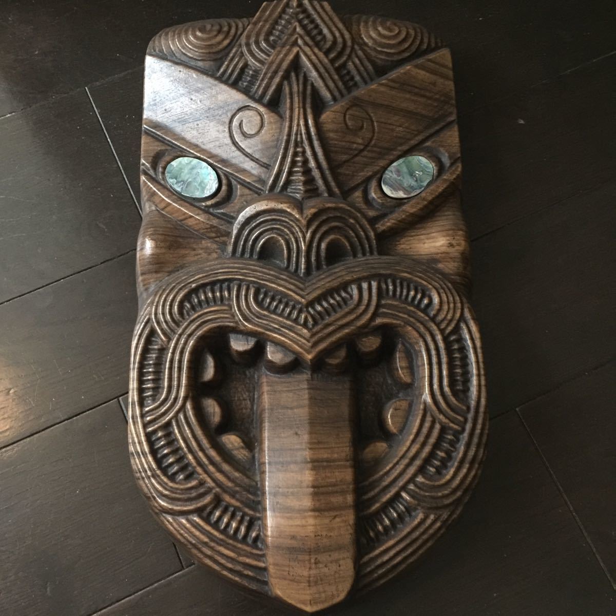◇Hawaiiフラガール・木製看板□TIKI、メネフネ・バー・ハワイアン