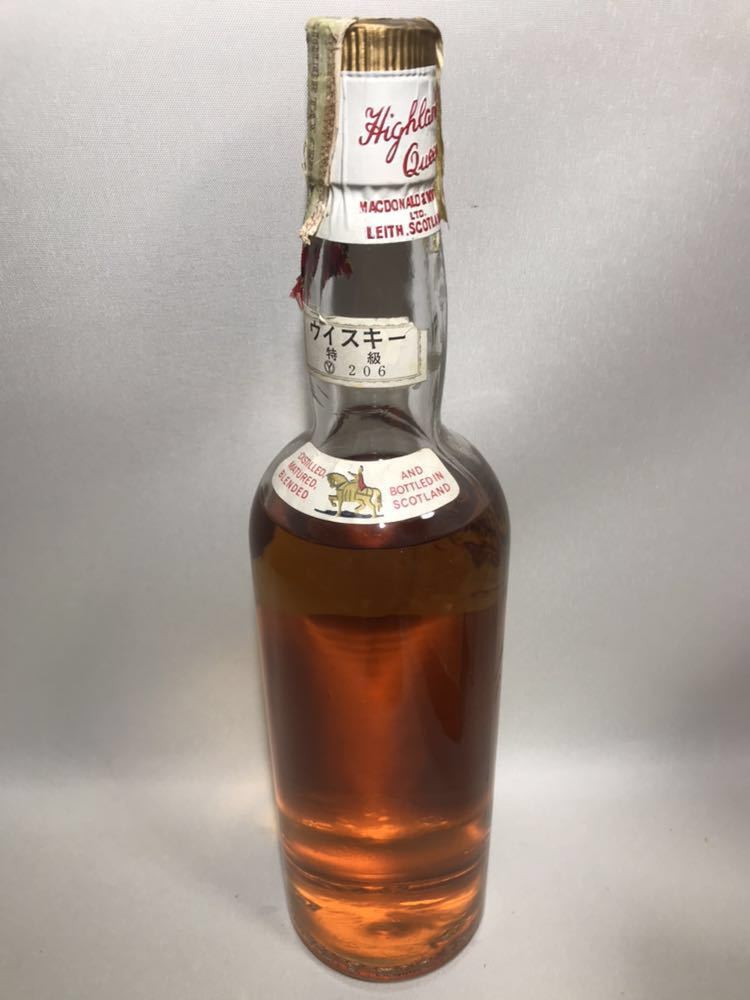 ハイランドクイーン 古酒 highland Queen 未開封 スコッチ ウイスキー 特級