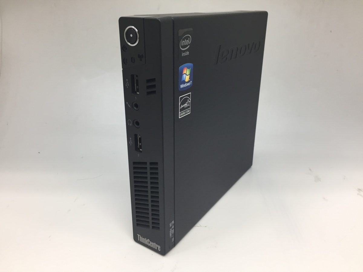 Lenovo】ThinkCentre M72e Tiny Celeron G1610T 2.3GHz 4GB HDD320GB 