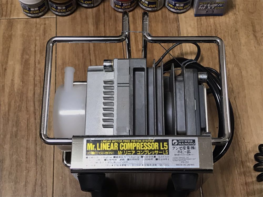 mr．リニアコンプレッサーl5／エアブラシセットの通販 L5 公式通販 Mr