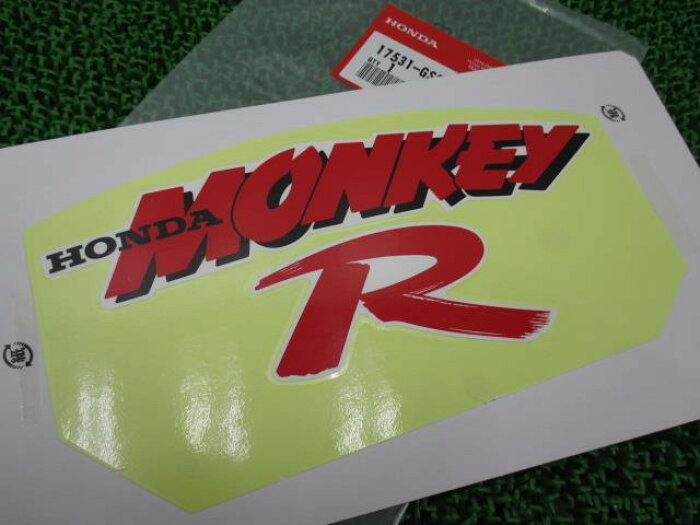 モンキーR　HONDA MONKEY R　タンク ステッカー 未使用 2026年最新Yahoo!オークション モンキー タンク モンキーR 送料無料