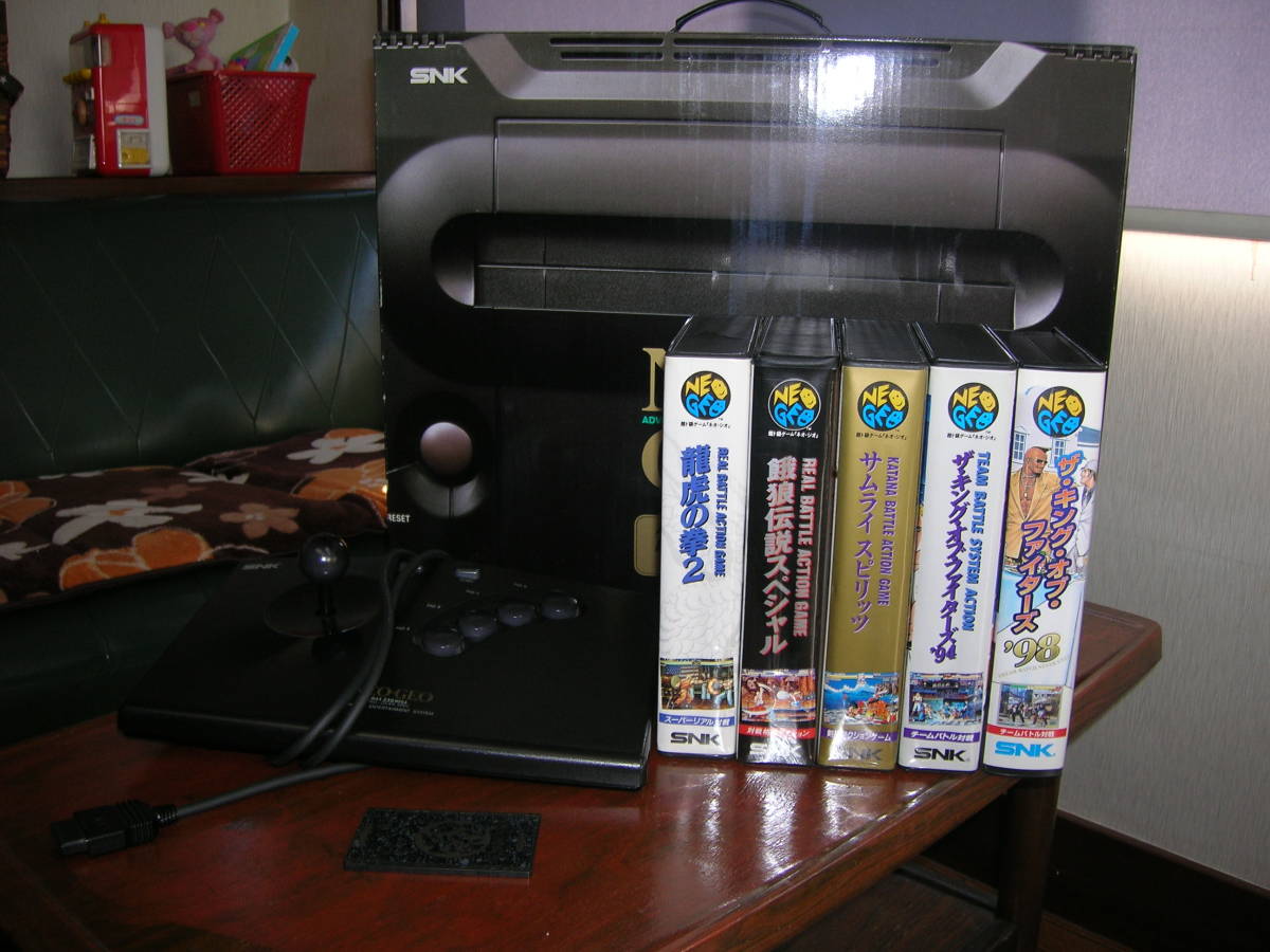 動作確認済 箱・説明書なし NEO-GEO ネオジオ 本体 コントローラー