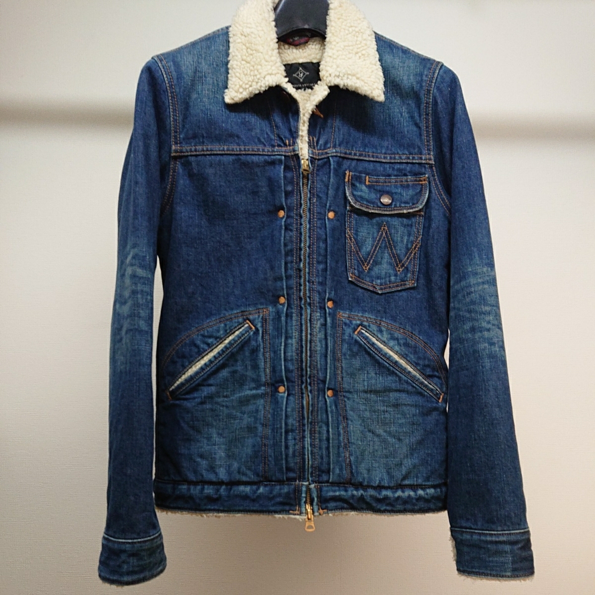 ラングラー ナノユニバース wrangler ボアジャケット nano・universe x 