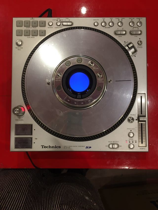 Technics SL-DZ1200 CDJ 動作品 ジャンク扱い Technics SL-DZ1200 ジャンク 廃盤 DJ レア - CDJ ジャンク品 Control